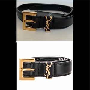 NWT SAINT LAURENT SKINNY BELT SIZE (24-25)